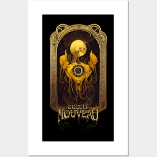 Occult Nouveau - The Uncanny Beholder of Astral Visions Posters and Art